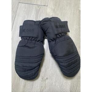 KOMBI WOMENS Ladies Size L Large Black Waterproof Warm Insulated Ski Mittens